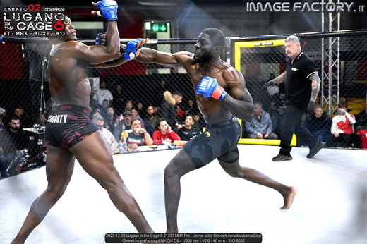 2023-12-02 Lugano in the Cage 6 21337 MMA Pro - Jemie Mike Stewart-Amadoudiama Diop